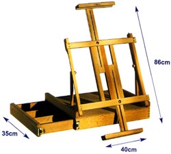 Cassetta Cavalletto Tavolo.