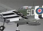 Dettagli Modellino Aereo Spitfire