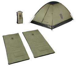 Tenda Campeggio Kit-Combo