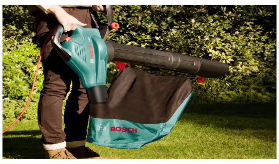 Pratico sacco di raccolta dell'Aspiratore da Giardino ...