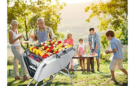 Barbecue Griglia a Carbone utilizzo ..