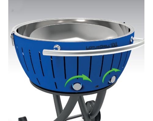 Barbecue Lotus Grill XXL regolazioni ...