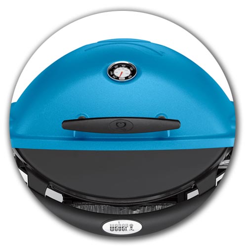 Barbecue Portatile Blu termometro ...