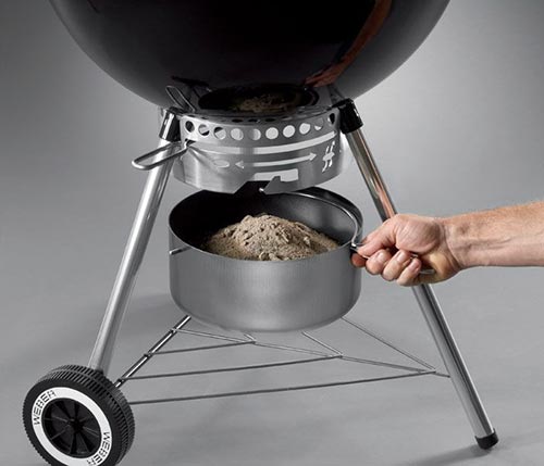 Barbecue Weber chiusura ceneri ..