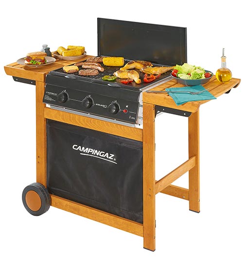 Barbecue a Gas Adelaide 3 Woody cottura ...