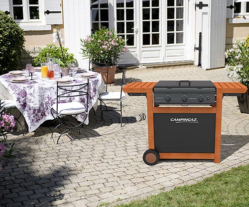 Barbecue a Gas Adelaide 3 Woody funzionamento ...