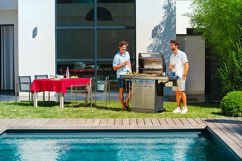 Barbecue a Gas Master 3 impiego ...