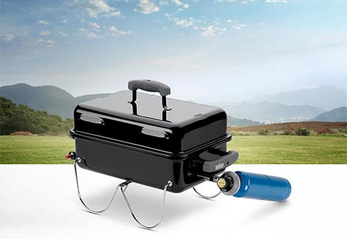 Barbecue a Gas Anywhere Black Weber funzionamento ...