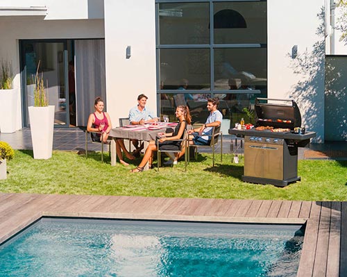 Barbecue a Gas Master 4 funzionamento ...