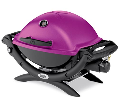 Barbecue a Gas Weber Fuchsia termometro ...