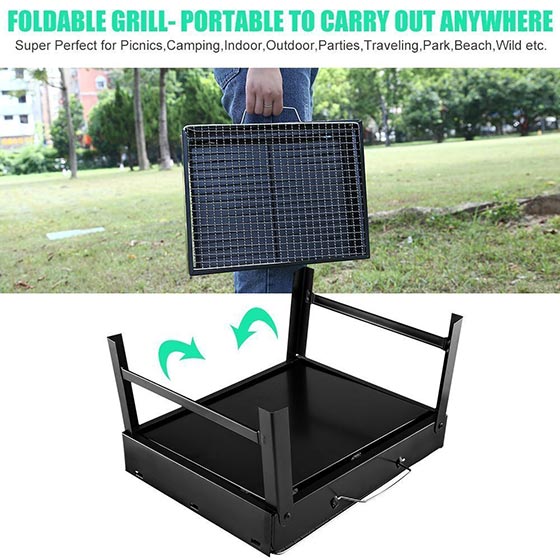 Barbecue a carbone portatile trasporto ...