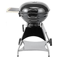 Barbecue con carrello