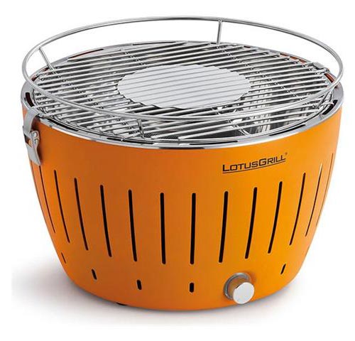 Barbecue da Tavolo Arancione regolazioni ...