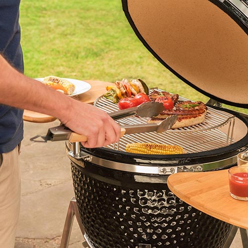 Barbecue in Ceramica funzionamento ...