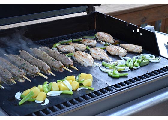 Barbecue in Ghisa Portatile spiedini ...