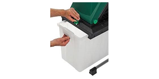 Apertura Cassetto del Biotrituratore Elettrico Powerplus ...