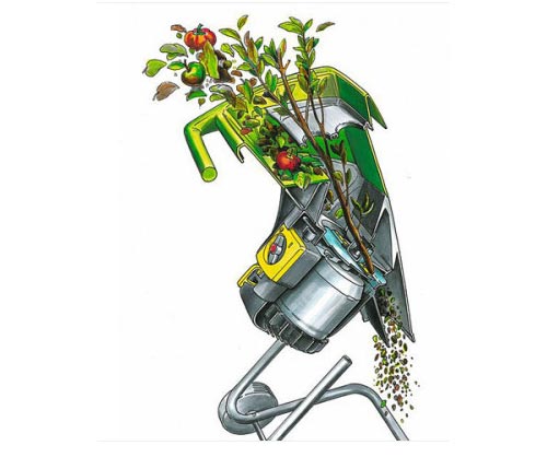 Biotrituratore elettrico GE 103 triturazione ...
