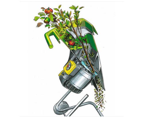 Biotrituratore elettrico GE 103 funzionamento ...