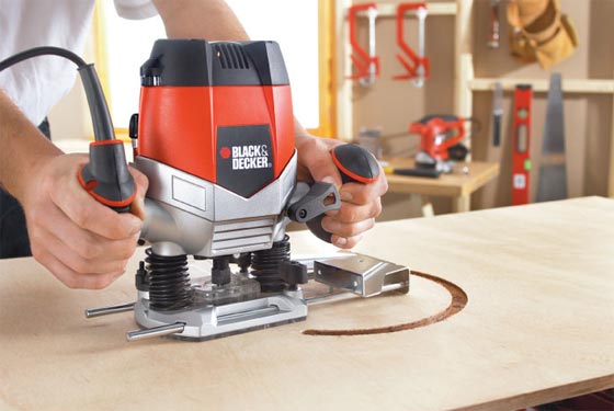 Utilizzo del Black Decker Fresa Legno ...