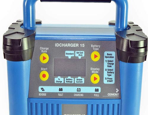 Caricabatteria ID-Charger pannello di controllo ...