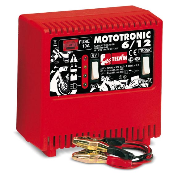 Caratteristiche del Caricabatterie Mototronic ...