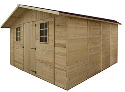 Casetta Legno Porta Singola