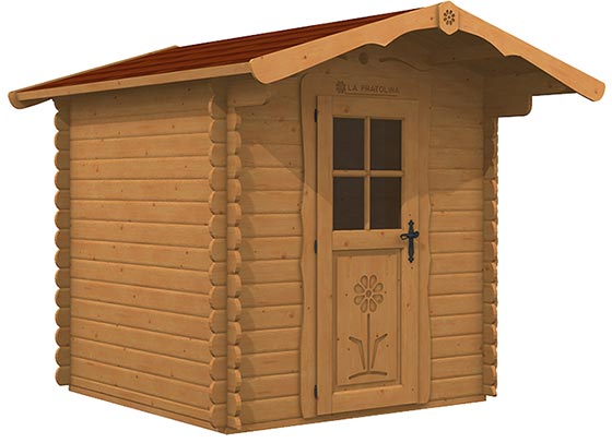 Casette in Legno Rustica struttura ...