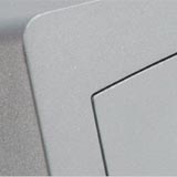 Cassaforte per Hotel Stark 653NBN - Taglio laser del frontale monoblocco di alto spessore, per evitare l’introduzione di strumenti di scasso.