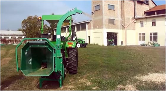 Cippatore ECO funzionamento ...