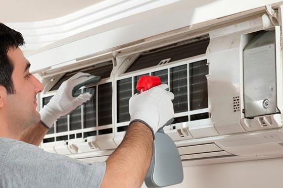 pulizia del Climatizzatore Inverter Orieme ...