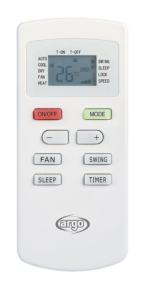 Climatizzatore Portatile Argoclima Relax telecomando ...