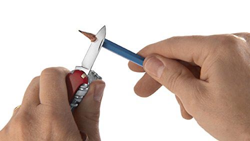 Coltelli Multiuso Victorinox rosso affilatura ...