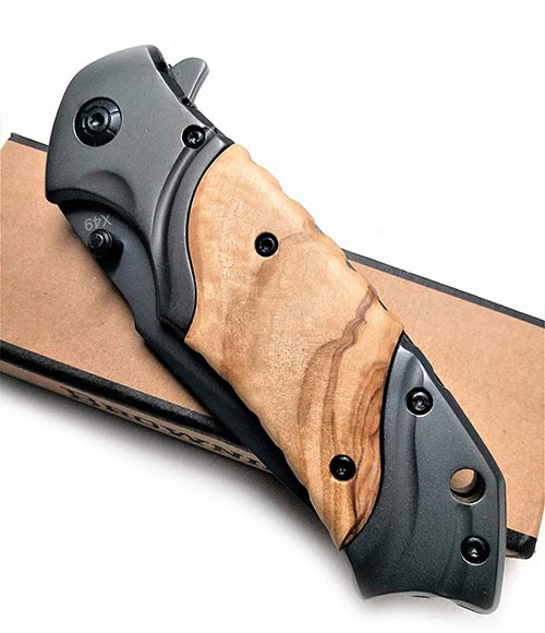 Coltello a Scatto Militare struttura ...