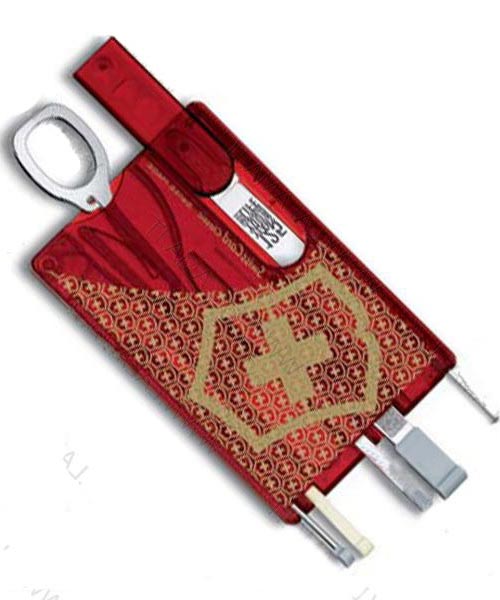 Coltelli SwissCard 125 Anniversario struttura ...