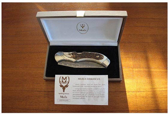 Coltello Ciervo confezione regalo ...