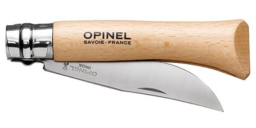 Coltello Opinel Virobloc Inox chiusura totale ...