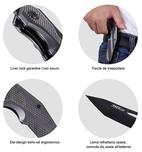 Coltello Pieghevole Classico caratteristiche ...
