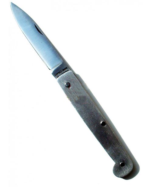 Coltello Siciliano Manico Inox CM. 20 caratteristiche ... Coltello Siciliano Manico Inox cm. 20 caratteristiche ...