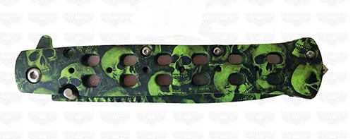 Coltello Wartech Green chiusura lama ...