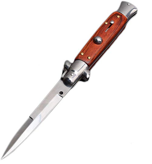Coltello a scatto frontale Sopravvivenza struttura ...