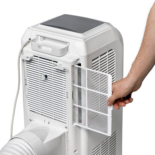 Condizionatore portatile monoblocco sostituzione retine ...