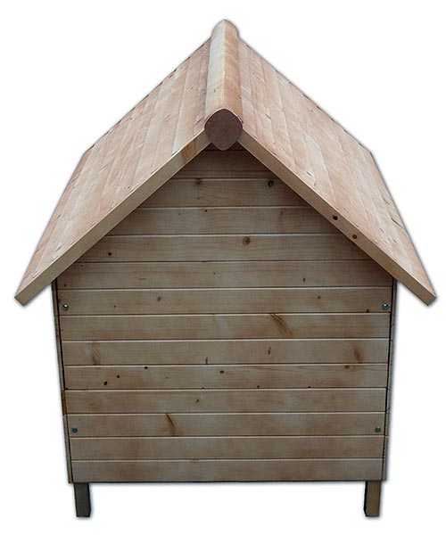 Cuccia Casetta per Cani in Legno piedini ...