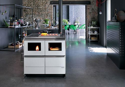 Cucina a pellet Bella caratteristiche ...