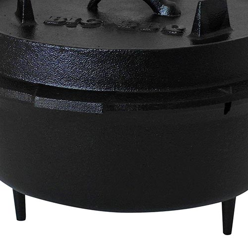 Forno olandese in ghisa piedini ...