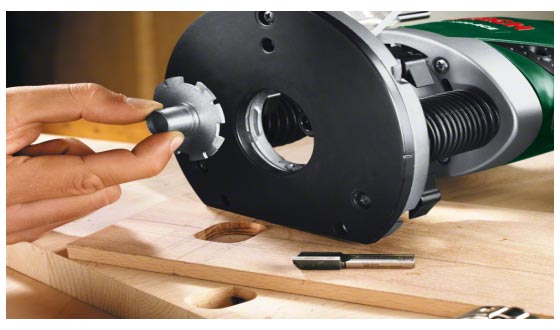Sistema SDS della Fresatrice verticale Bosch ...