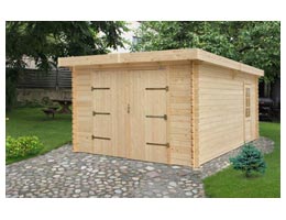 Garage in Legno Prefabbricato