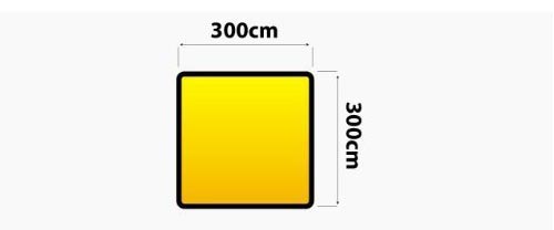 Gazebo Deluxe Hi-Viz Arancio dimensioni ...