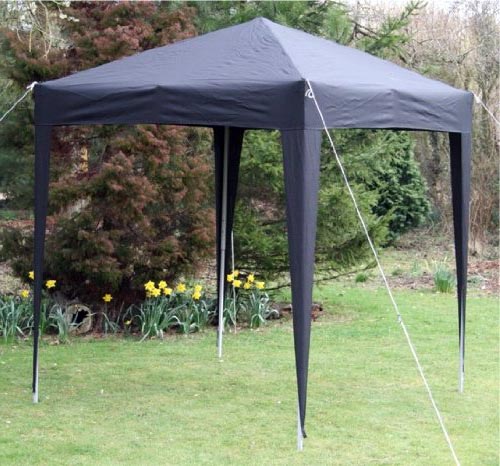 Gazebo Nero Apertura a Scatto caratteristiche ...
