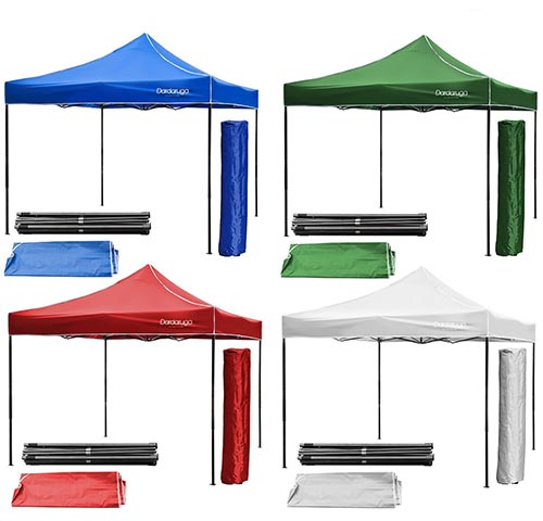 Gazebo Richiudibile Pieghevole a Fisarmonica colori ...