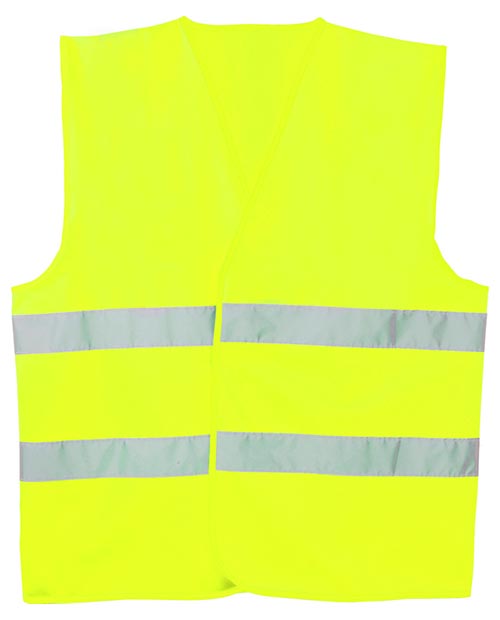 Gilet alta visibilità giallo struttura ...